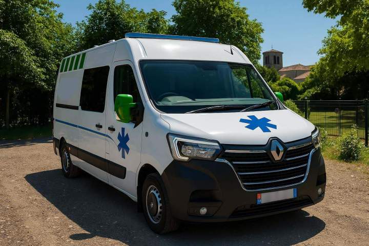 Transport en ambulance Condom